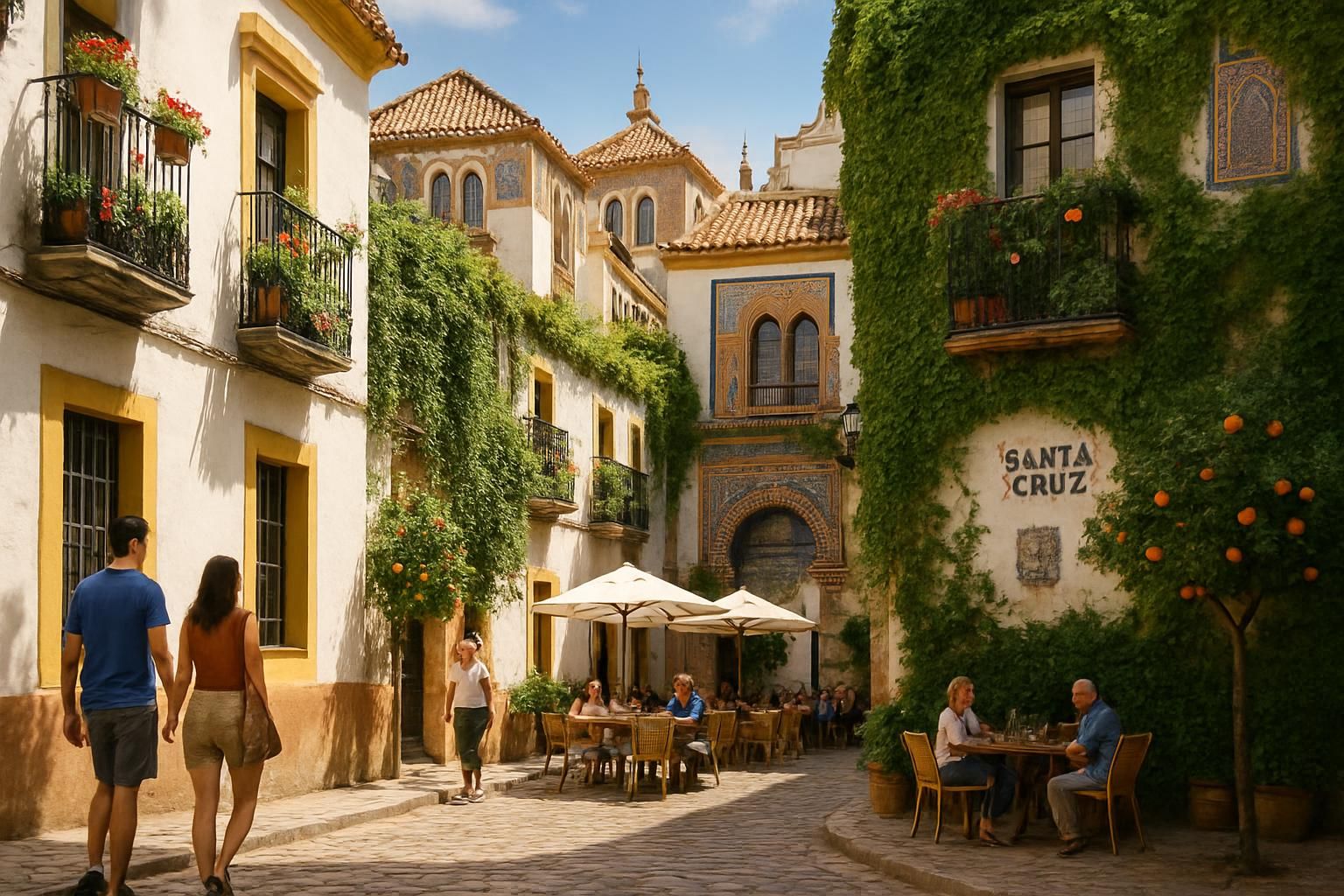 découvrez le barrio santa cruz à séville grâce à notre guide complet : histoire, lieux incontournables, bonnes adresses et conseils pour explorer ce quartier emblématique de la ville.
