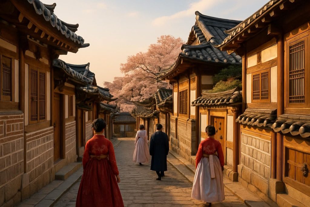 découvrez bukchon hanok village à séoul grâce à notre guide complet. explorez l'authenticité des maisons traditionnelles coréennes et plongez dans l'histoire et la culture locale.