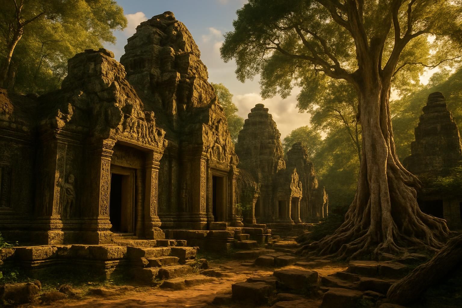 explorez les temples d’angkor anekia, découvrez leur histoire fascinante et les secrets mystérieux qu’ils renferment.