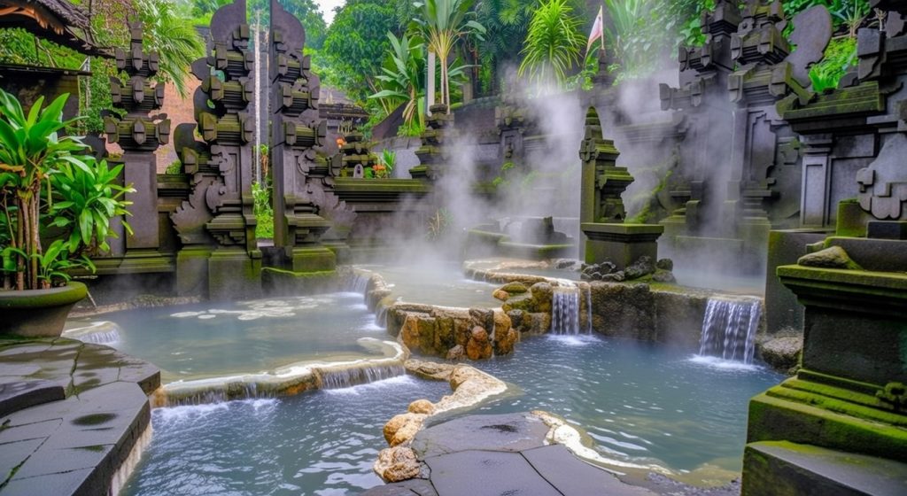 source chaude de banjar
